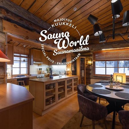 Kuukkeli Log Houses Teerenpesae - Premium Suite A48 Saariselka Esterno foto