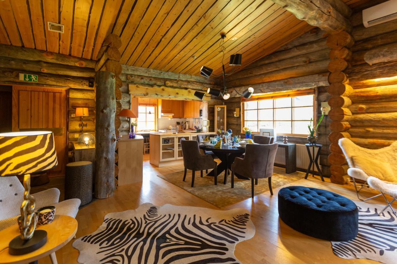 Kuukkeli Log Houses Teerenpesae - Premium Suite A48 Saariselka Esterno foto