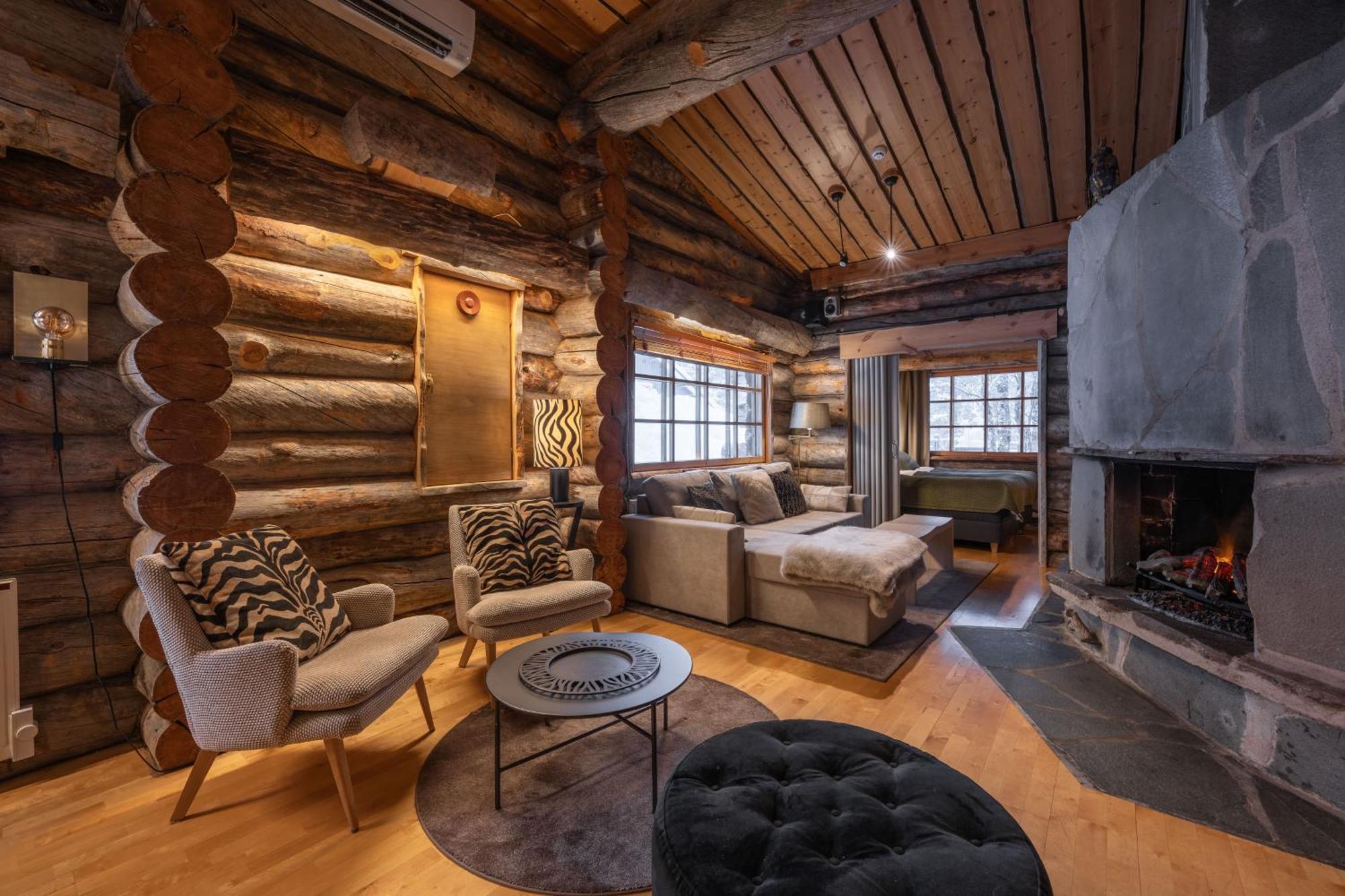 Kuukkeli Log Houses Teerenpesae - Premium Suite A48 Saariselka Esterno foto