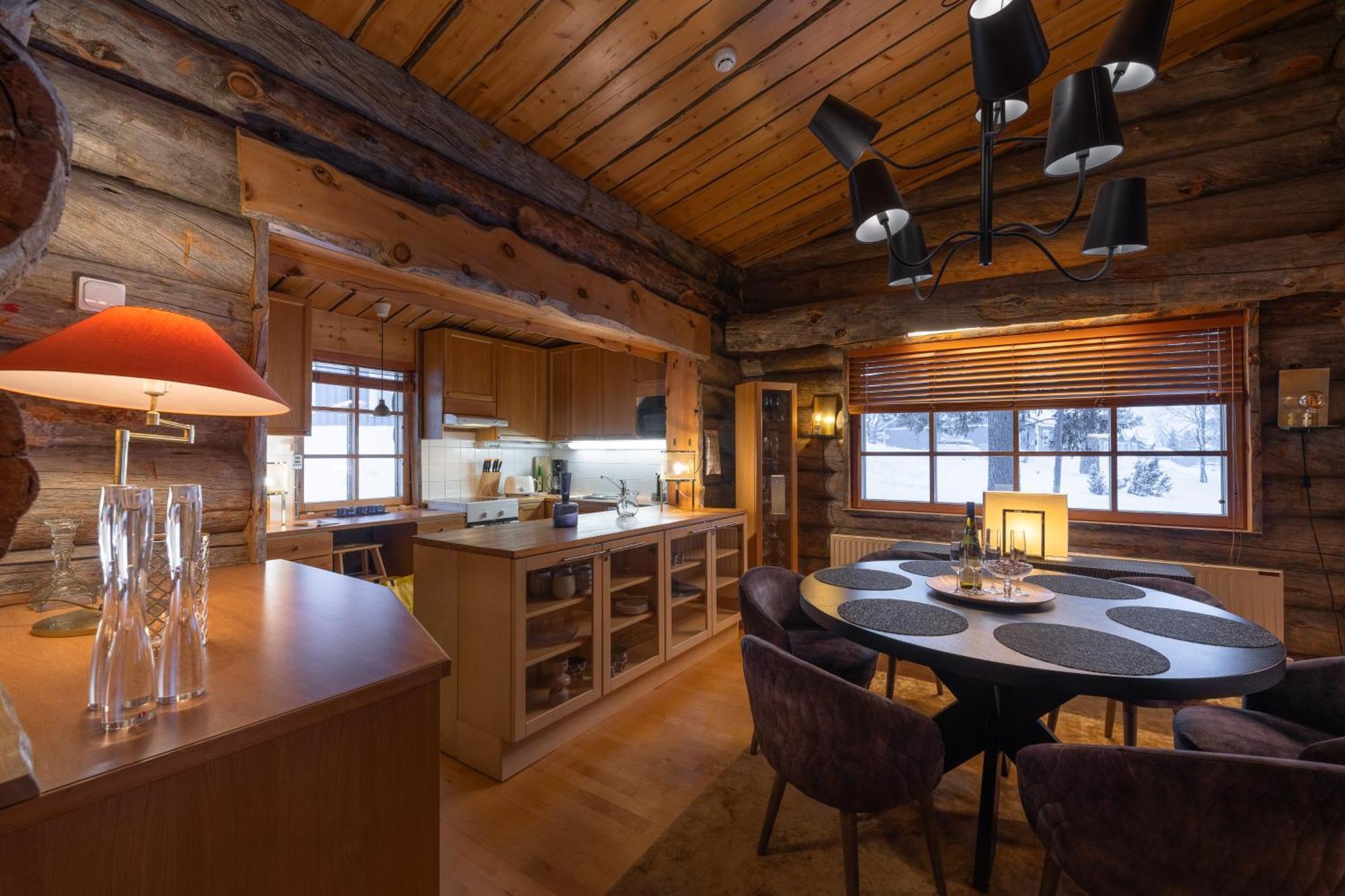 Kuukkeli Log Houses Teerenpesae - Premium Suite A48 Saariselka Esterno foto