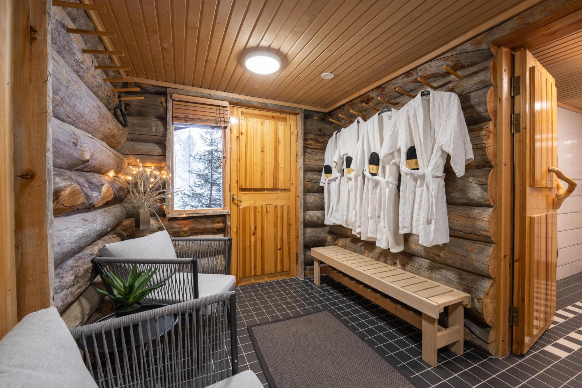 Kuukkeli Log Houses Teerenpesae - Premium Suite A48 Saariselka Esterno foto