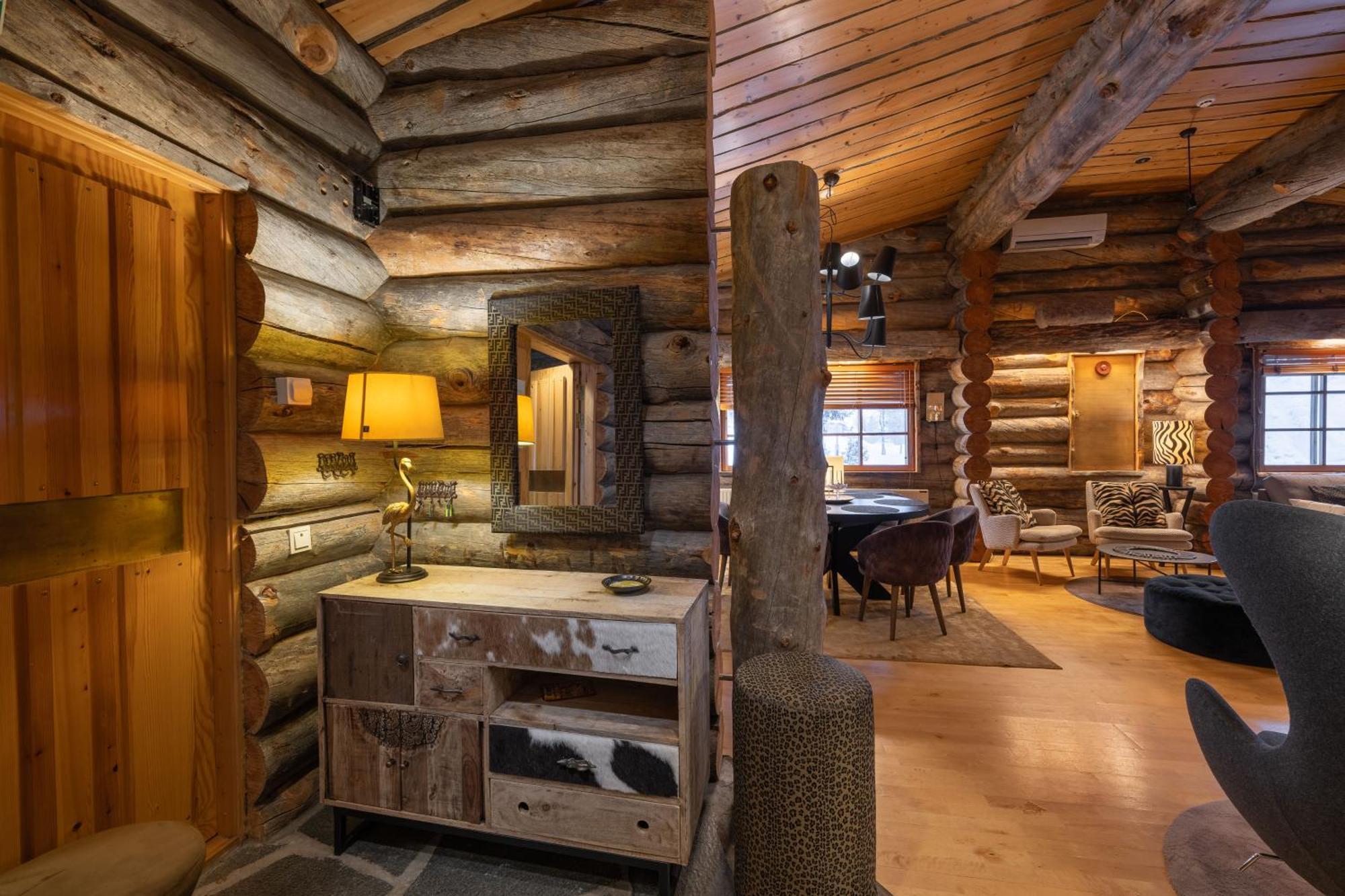 Kuukkeli Log Houses Teerenpesae - Premium Suite A48 Saariselka Esterno foto