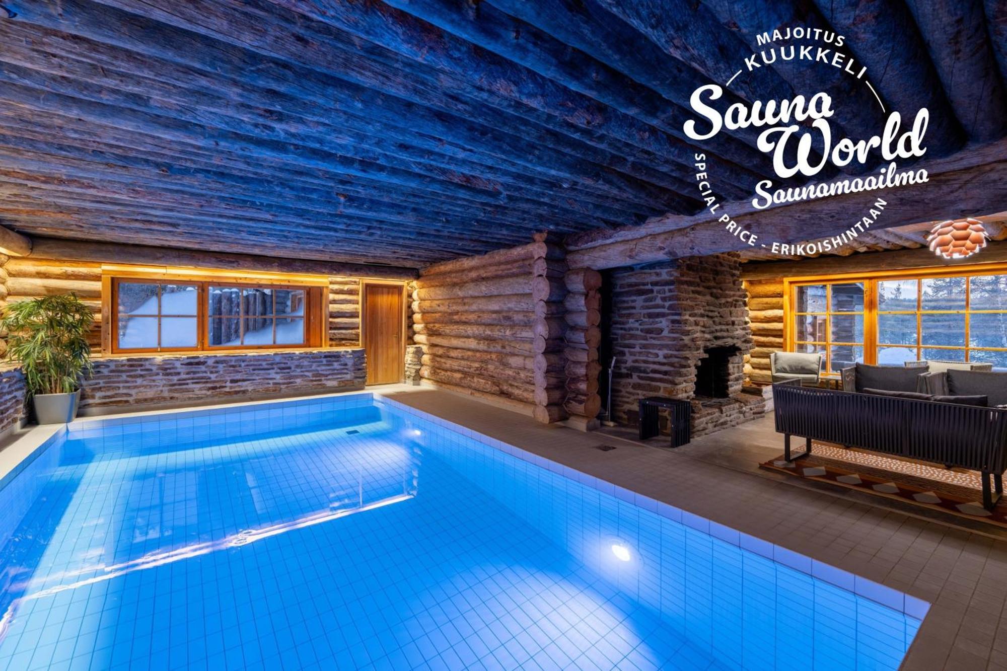 Kuukkeli Log Houses Teerenpesae - Premium Suite A48 Saariselka Esterno foto