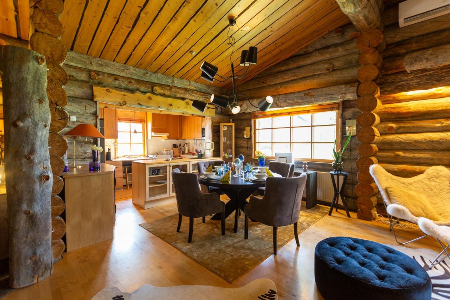 Kuukkeli Log Houses Teerenpesae - Premium Suite A48 Saariselka Esterno foto