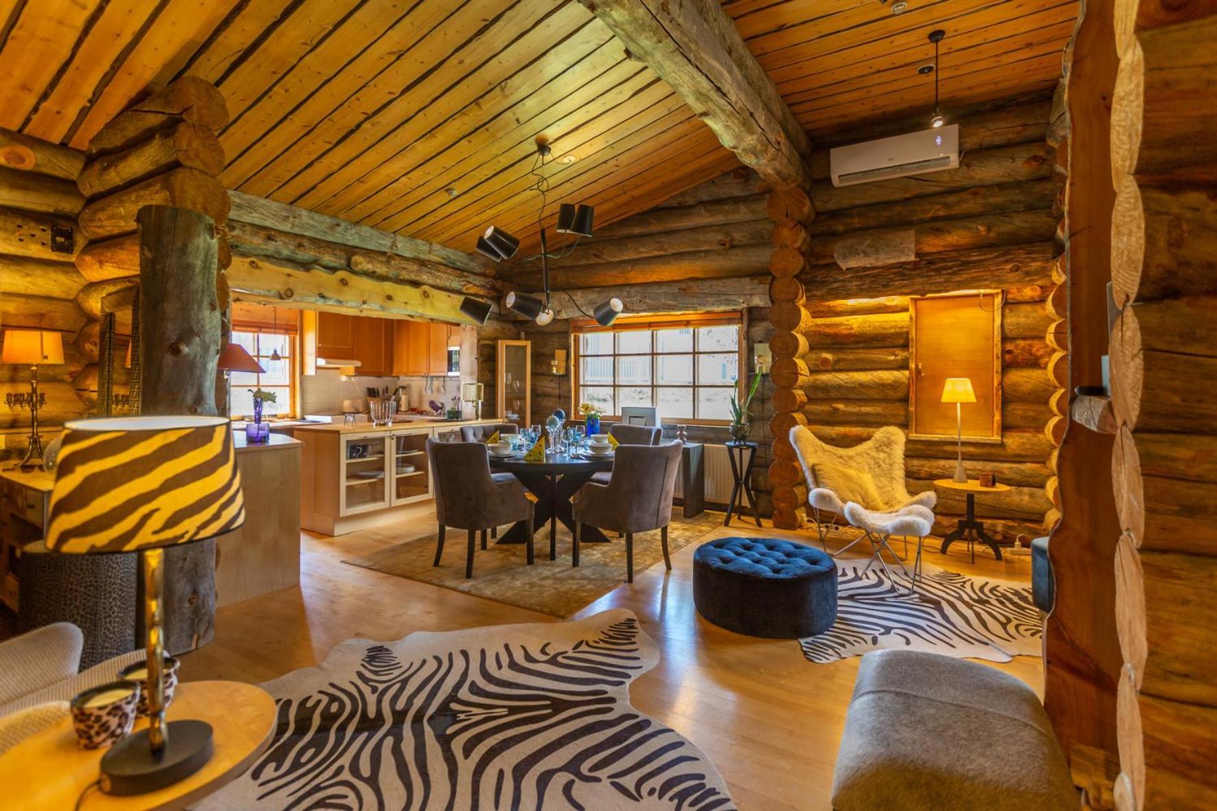 Kuukkeli Log Houses Teerenpesae - Premium Suite A48 Saariselka Esterno foto