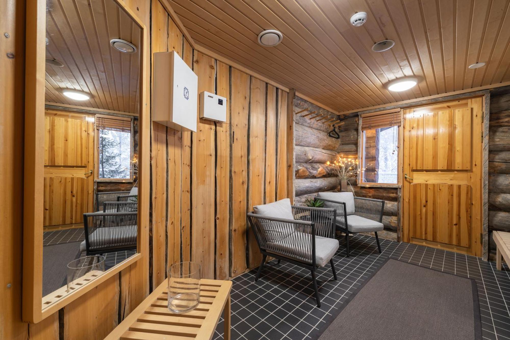 Kuukkeli Log Houses Teerenpesae - Premium Suite A48 Saariselka Esterno foto