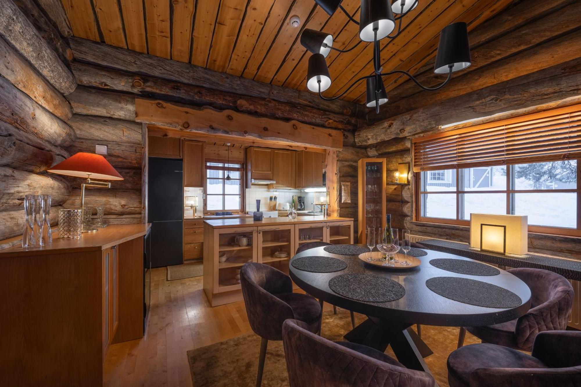 Kuukkeli Log Houses Teerenpesae - Premium Suite A48 Saariselka Esterno foto